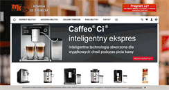 Desktop Screenshot of melitta.com.pl