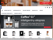 Tablet Screenshot of melitta.com.pl